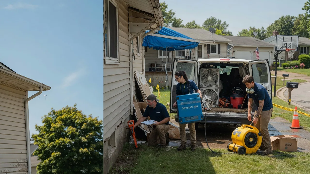 Ceiling Leak Cleanup in Bloomsdale, MO near me
